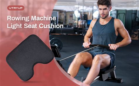 Utryup Rowing Machine Seat Cushion Custom Memory Foam For
