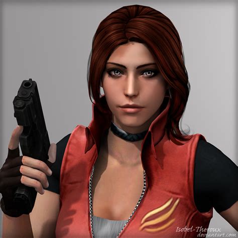 Claire Redfield Render 1 By Isobel Theroux On Deviantart