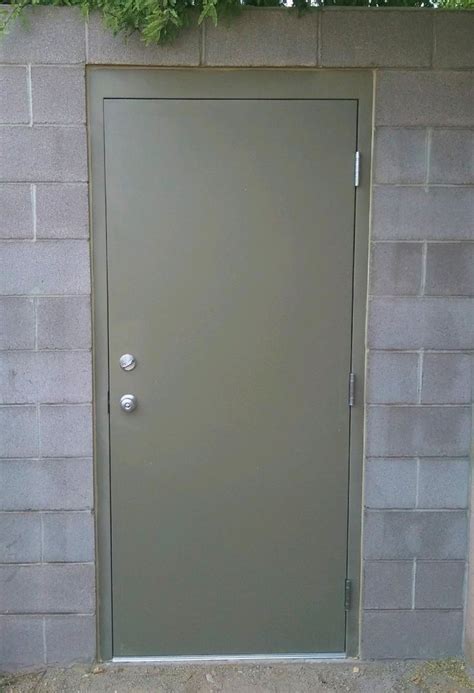 Commercial Metal Exterior Doors Photos