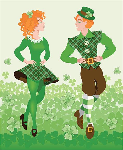 Irish Dancing Illustrations Royalty Free Vector Graphics And Clip Art
