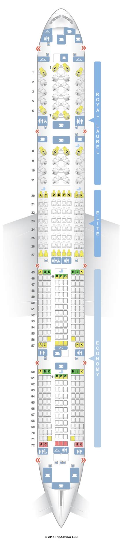 Seatguru Seat Map Eva Air Boeing 777 300er 77m V3