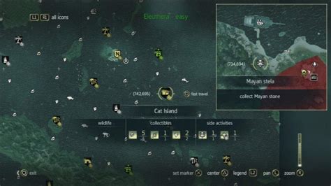 Assassin S Creed IV Black Flag Mayan Stela Stones Locations Guide