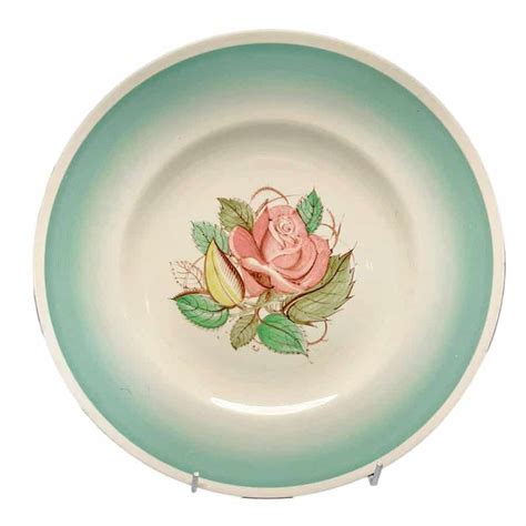 Susie Cooper Patricia Rose Green Main Plate Clyde On 4th Antiques