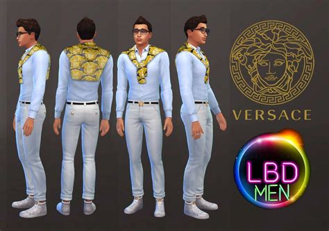 My Sims 4 Blog Versace Ss15 Collection For Males By Jeancr874