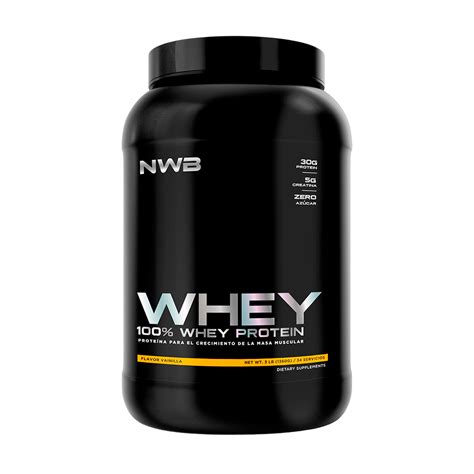 Ripley PACK PROTEÍNA NWB WHEY CONCENTRATE 3LB VAINILLA CREATINA