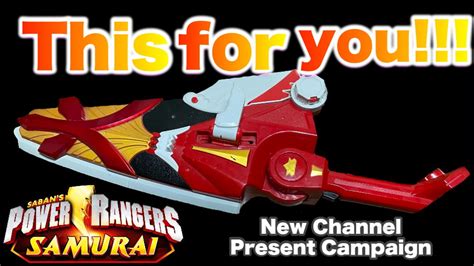 Fire Smasher Present Campaign Power Rangers Samurai Youtube