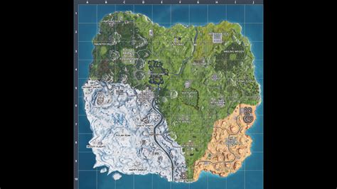 Fortnite Locations guide (V7.40) - Fortnite map locations, best place to land, best locations 