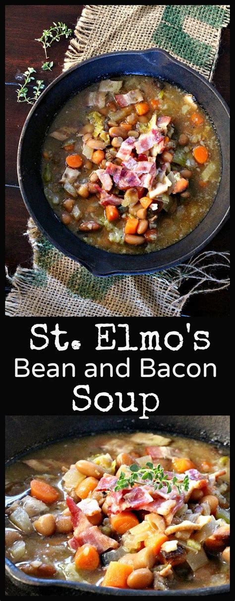 Blue ribbon quick & easy for kids healthy more options. Great Northern Bean Soup with Bacon | Recipe | Bean, bacon soup, White bean soup, Bean soup
