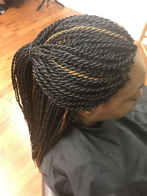 Crochet twist hairstyles look sophisticated and cute while keeping your hair organized and giving a defined face shape. Senegalese twists Brown twists Honey blonde twists Braids ...