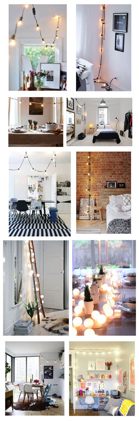 10 fun string lights to hang in your bedroom. Decorating With Hanging Globe Lights Indoors | Glitter ...