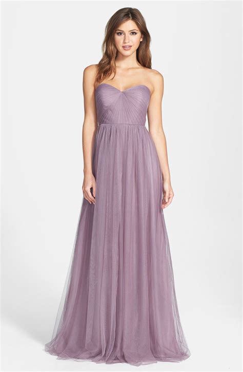 New and gently used jenny yoo bridesmaids dresses & mobs up to 90% off! Jenny Yoo 'Annabelle' Convertible Tulle Column Dress ...