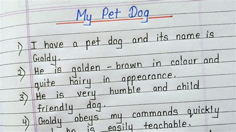 Speech About My Pet Dog Short Speech About My Pet 123 Minutes