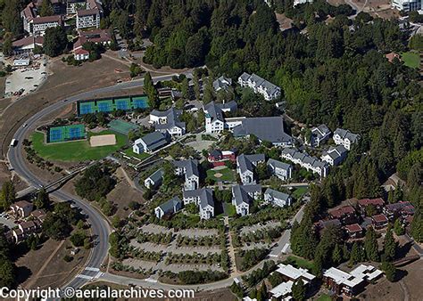 Aerial Photograph University Of California Santa Cruz Ucsc California