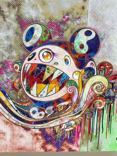 Takashi murakami an homage to monopink, 1960 a, 2012 popart pop art contemporary japanese japan art lithographic offset print poster. Takashi Murakami Hobby&Decor | veja: Instagram.com ...