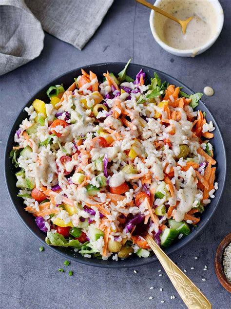 Brown Rice Salad Recipe Easy Summer Salad