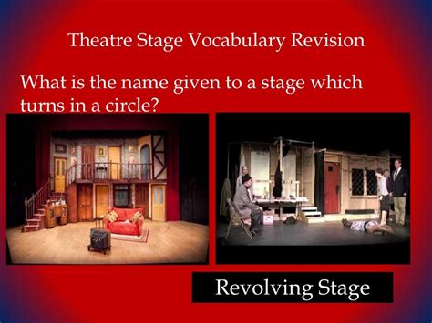 Theatre Stages Andterms