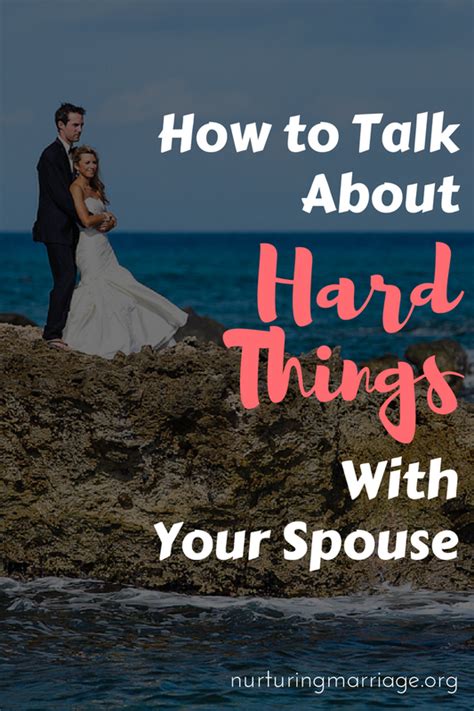 Talk with your spouse about how your sdd began. Conflict Resolution - NURTURING MARRIAGE®