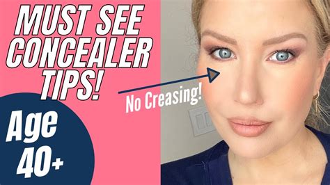 4 best concealer tips for mature under eyes stop the creasing shorts youtube
