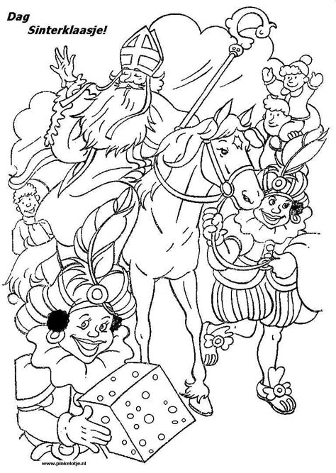 De Sinterklaas kinderpagina met kleurplaten