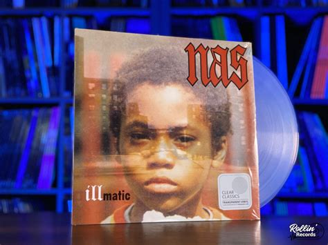 Nas Illmatic Clear Vinyl Rollin Records