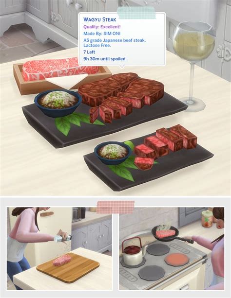 August 2021 Recipewagyu Steak Oni On Patreon In 2021 Sims Packs
