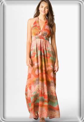 Stylish Dresses Jessica Simpson Printed Halter Maxi Dress