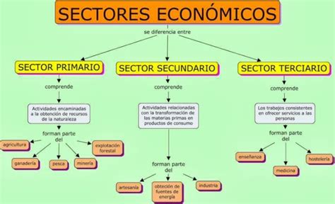 Cuadros Sinópticos Y Mapas Conceptuales De Actividades Economicas