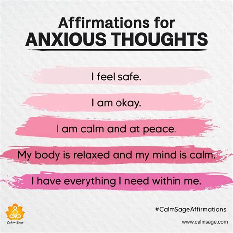 Positive Affirmations For Anxiety Heres How To Create And Use Them