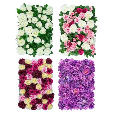 Premium High Quality Flower Wall Panels Create Stunning Backdrops