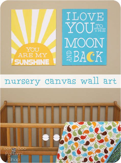 Nursery Canvas Wall Art