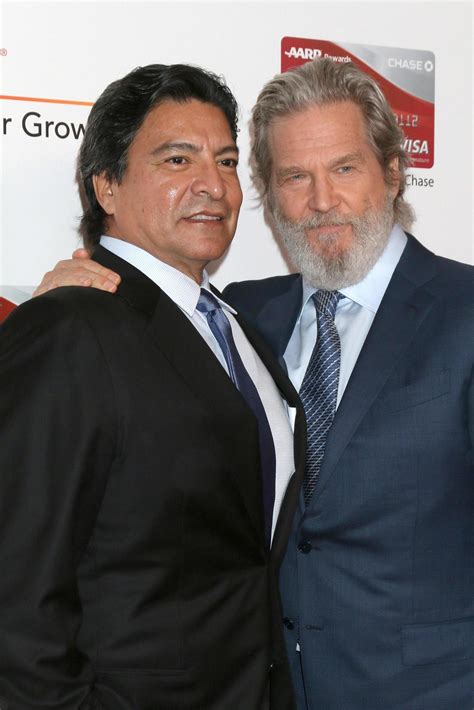 Los Angeles Feb 6 Gil Birmingham Jeff Bridges At The Aarp Movies