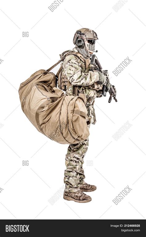 Soldier Standing Image And Photo Free Trial Bigstock