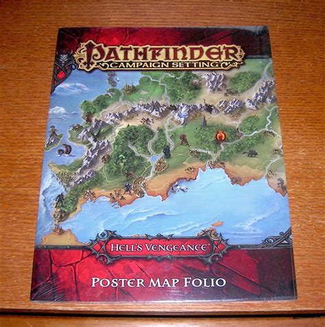 Pathfinder Campaign Setting Hells Vengeance Poster Map Folio By