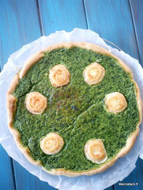 Tarte épinards et chèvre