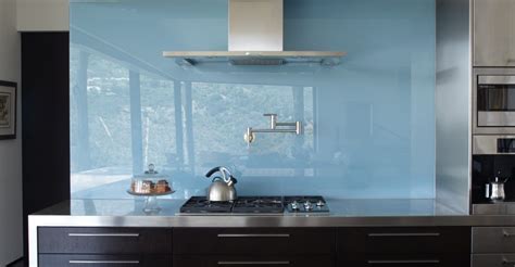 Try The Trend Solid Glass Backsplashes
