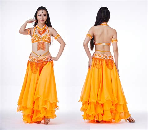5 Pieces Performance Dancewear Polyester Belly Dance Costumes For Women More Colors4242443216