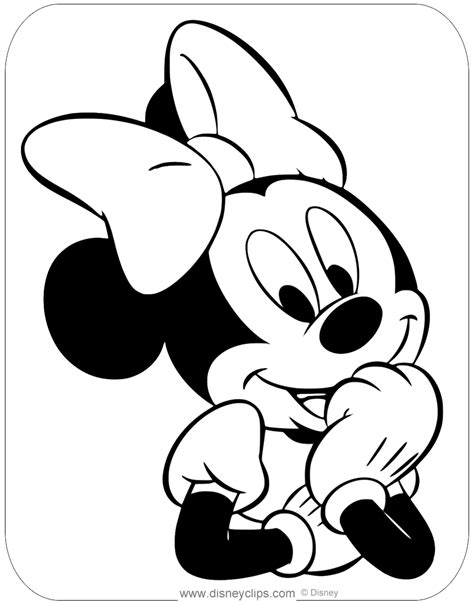 Coloring Minnie Mouse Pages Z31 Princess Printable Kids Printables