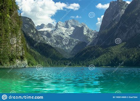 View Of Majestic Mountains And Lakenature Getaway Turquoise Water Of
