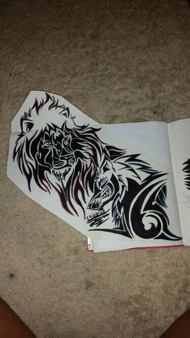 Lion And Wolf Tattoo
