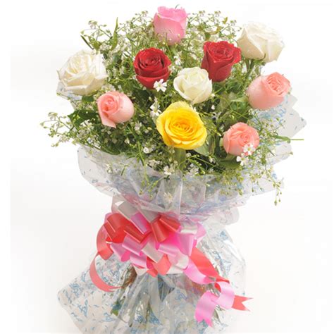 Mixed Rose Bouquet Buy Ts Online