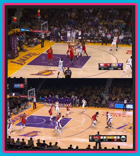 Nba 2k19 Los Angeles Lakers Court V3 By Infamouz Nba 2k Mods