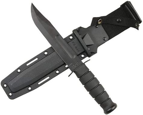 Ka Bar 1213 Black Straight Edge Knifehard Sheath Fixed Blade Knives