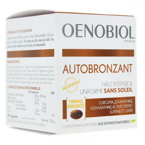 Oenobiol Autobronzant 30 Capsules Pharmacie En Ligne Citypharma