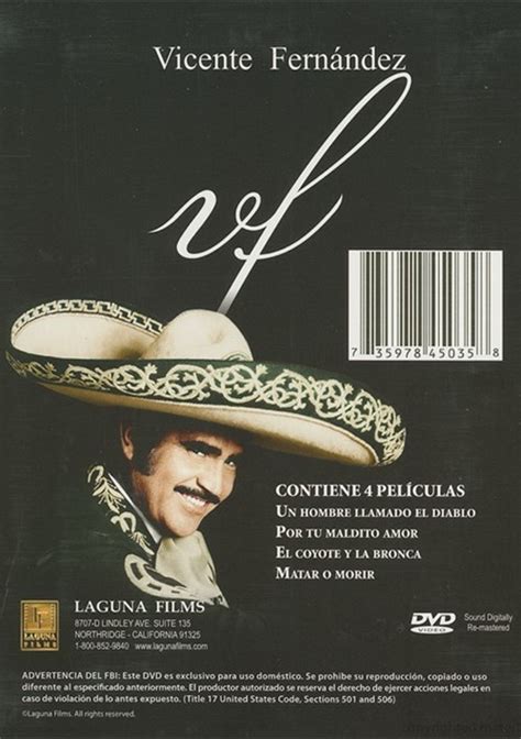 Vicente Fernandez Edicion Especial No 3 4 Pack Dvd Dvd Empire