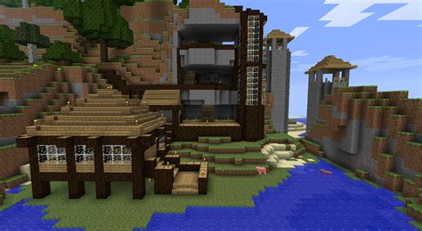 Looking for some minecraft house ideas? Minecraft Mountain House Ideas Epic Minecraft House Ideas ...