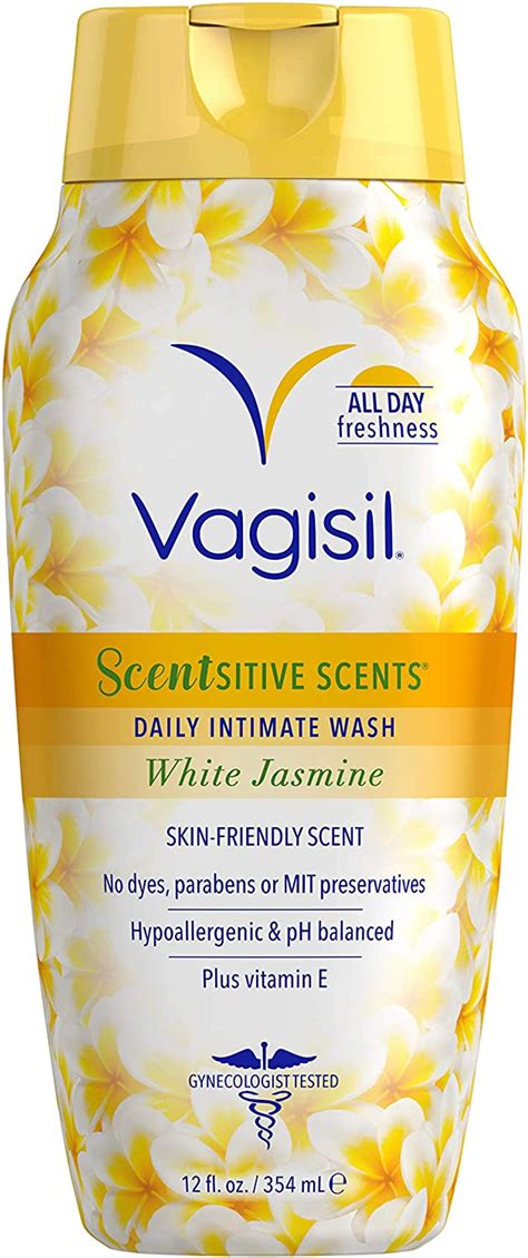Vagisil Wash Scentsitive Scents White Jasmine 12oz Pack Of 3