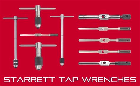 Starrett T Handle Tap Wrench Ideal For Holding Taps Drills Reamers