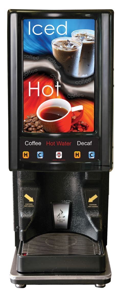 Newco Lcd 2 Liquid Coffee Dispenser 2 Selection Hot And Ambient