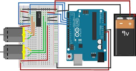 Interfacing L293d Motor With Arduino Preethi Images