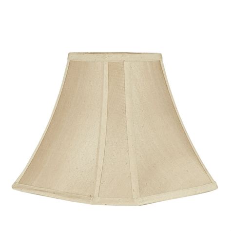 Better Homes And Gardens Square Faux Silk Cut Corner Bell Lamp Shade